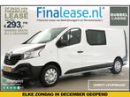 Renault Trafic 1.6 dCi T29 L2H1 DC 6 Pers PDC Trekh €293pm, Renault, Wit, Nieuw, Lease