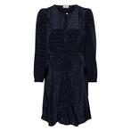 Zadig & Voltaire • donkerblauwe zijden jurk • XS, Kleding | Dames, Jurken, Zadig & Voltaire, Nieuw, Maat 34 (XS) of kleiner, Verzenden