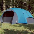 vidaXL Gezinstent crossvent 8-persoons waterdicht blauw, Caravans en Kamperen, Tenten, Verzenden, Nieuw, Tot en met 2