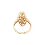 Gouden ring met parel 14 kt, Sieraden, Tassen en Uiterlijk, Ringen, Ophalen of Verzenden, Nieuw