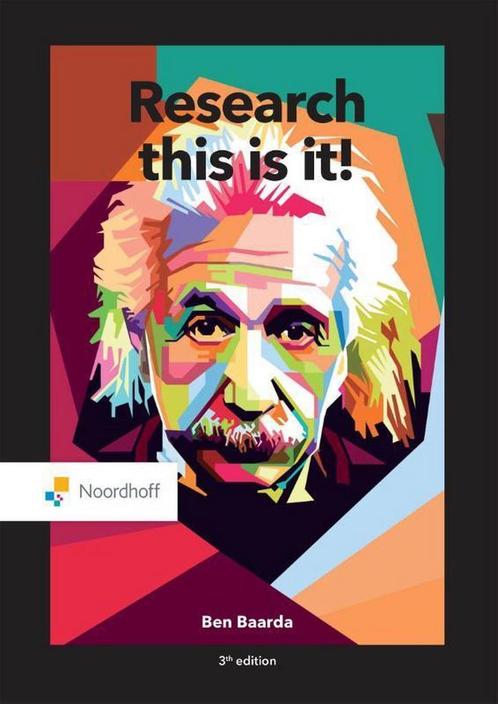 9789001895464 This is research! | Tweedehands, Boeken, Schoolboeken, Zo goed als nieuw, Verzenden