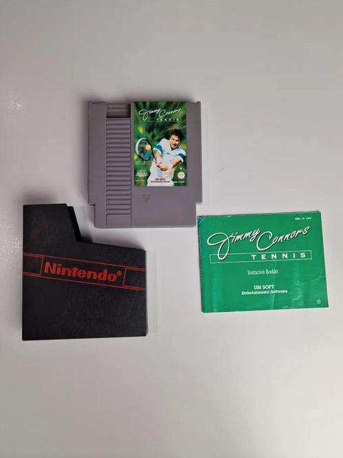 NES - Jimmy Connors Tennis, Spelcomputers en Games, Games | Nintendo NES, Ophalen of Verzenden
