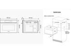 Samsung magnetron (inbouw) NQ5B5713GBK/U1, Verzenden, Zo goed als nieuw