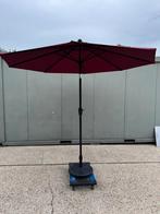 Parasol - 270cm - rond -met voet - Nieuw (Stokparasols), Tuin en Terras, Verzenden, Nieuw