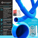 KESSER® Zwembadslang - 6m- Ø32mm - Blauw, Verzenden, Zo goed als nieuw