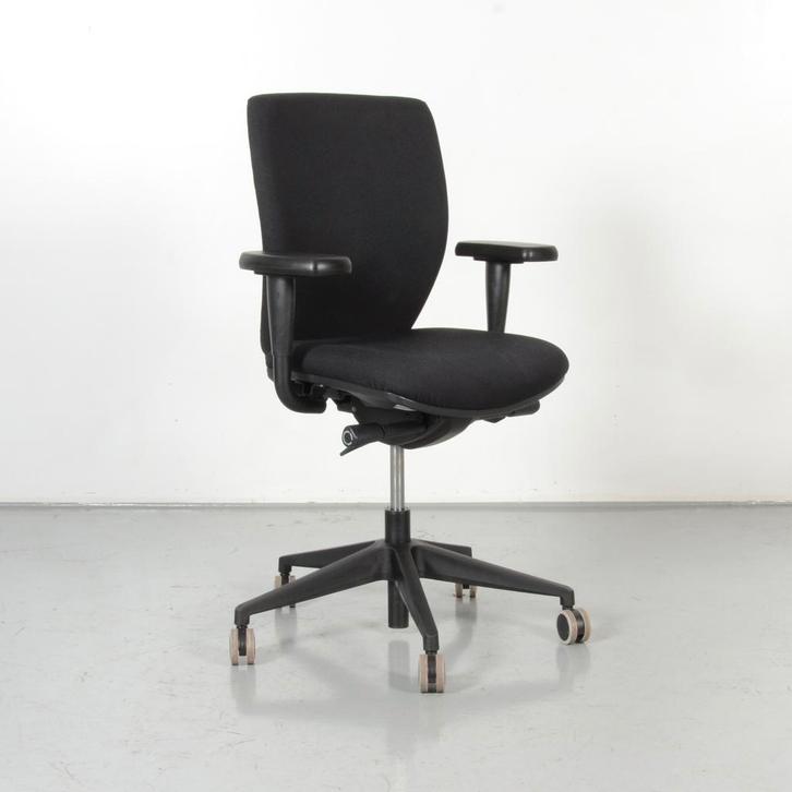 CS Economy bureaustoel, zwart, 2D armleggers, opnieuw, Zakelijke goederen, Kantoor en Winkelinrichting | Kantoormeubilair en Inrichting