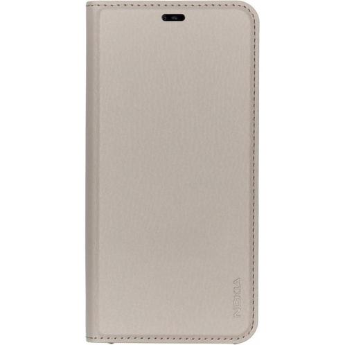 Entertainment Flip Cover hoesje voor Nokia 7.1 - Grijs, Hobby en Vrije tijd, Overige Hobby en Vrije tijd, Zo goed als nieuw, Ophalen of Verzenden