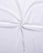 Keper stretch katoen wit, Nieuw, Wit