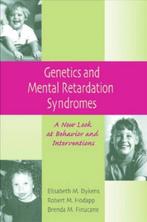 9781557664716 Genetics and Mental Retardation Syndromes, Boeken, Elisabeth M. Dykens, Zo goed als nieuw, Verzenden