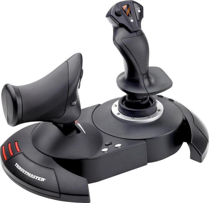 Thrustmaster T.Flight HOTAS X, joystick en throttle met dubb, Computers en Software, Pc- en Netwerkkabels, Nieuw, Verzenden