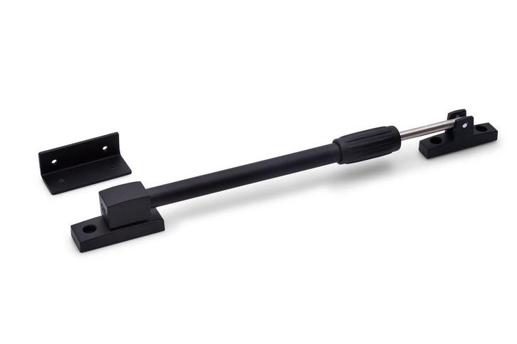 Teleraamuitzetter binnen- en buitendraaiend in zwart, Doe-het-zelf en Verbouw, Hang- en Sluitwerk, Overige typen, Nieuw, IJzer