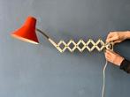 Red and White Hala Vintage Scissor Wall Lamp, Ophalen of Verzenden, Nieuw