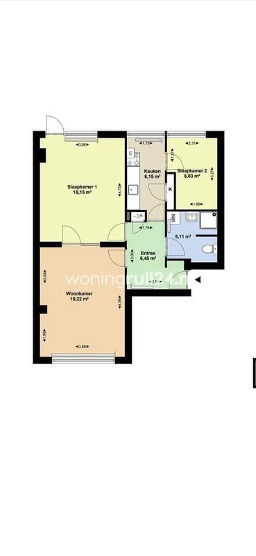 Woningruil - Maassluisstraat 476-h - 3 kamers en Amsterdam, Huizen en Kamers, Woningruil, Amsterdam