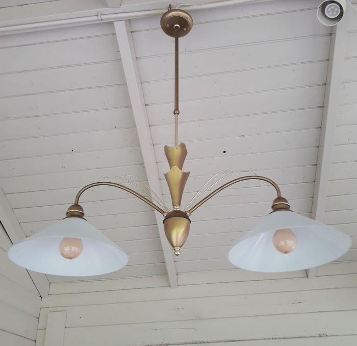 Frantzen hanglamp - in hoogte verstelbaar - Plafondlamp -, Antiek en Kunst, Curiosa en Brocante