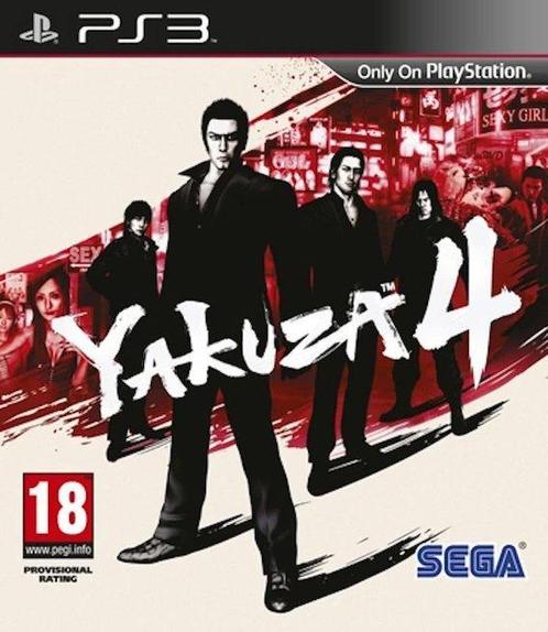 Yakuza 4 (PS3 Games), Spelcomputers en Games, Games | Sony PlayStation 3, Zo goed als nieuw, Ophalen of Verzenden