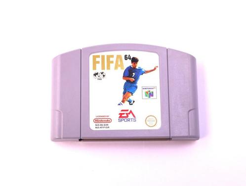 N64 - FIFA Soccer 64, Spelcomputers en Games, Games | Nintendo 64, Ophalen of Verzenden