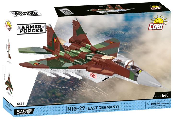 COBI 5851 MIG-29 DDR (Leger bouwsets, Modelbouwsets), Kinderen en Baby's, Speelgoed | Bouwstenen, Nieuw, Verzenden
