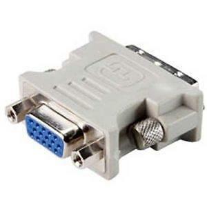 DVI-I Koppelstuk DVI male - VGA female, Computers en Software, Monitoren, Nieuw, Ophalen of Verzenden