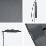 2dekans | LifeGoods Zweefparasol - tot 8 Personen - Ø300cm -, Ophalen of Verzenden, Zo goed als nieuw