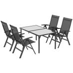 TRUUSK Outsunny 5 tlg. Gartenmöbel-Set, Sitzgarnitur inkl. 1, Verzenden, Nieuw