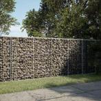 vidaXL Schanskorf 200x50x100 cm gegalvaniseerd ijzer, Tuin en Terras, Bloembakken en Plantenbakken, Verzenden, Nieuw, Metaal