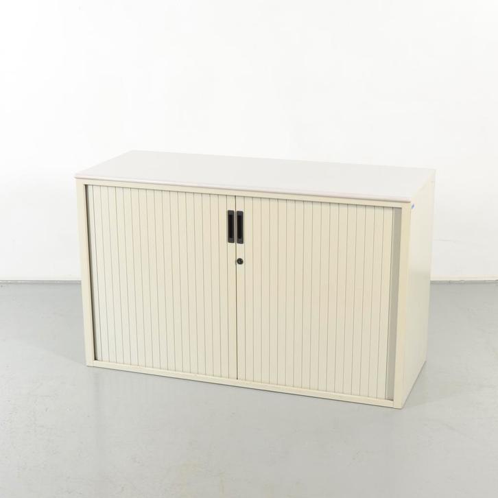 Roldeurkast Voortman - 74 x 120 cm - Créme, Huis en Inrichting, Kasten | Roldeurkasten en Archiefkasten, Ophalen of Verzenden