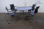 Vitra | Vergadertafel  | Tweedehands | Logan eiken blad | Gr, Verzenden, Gebruikt