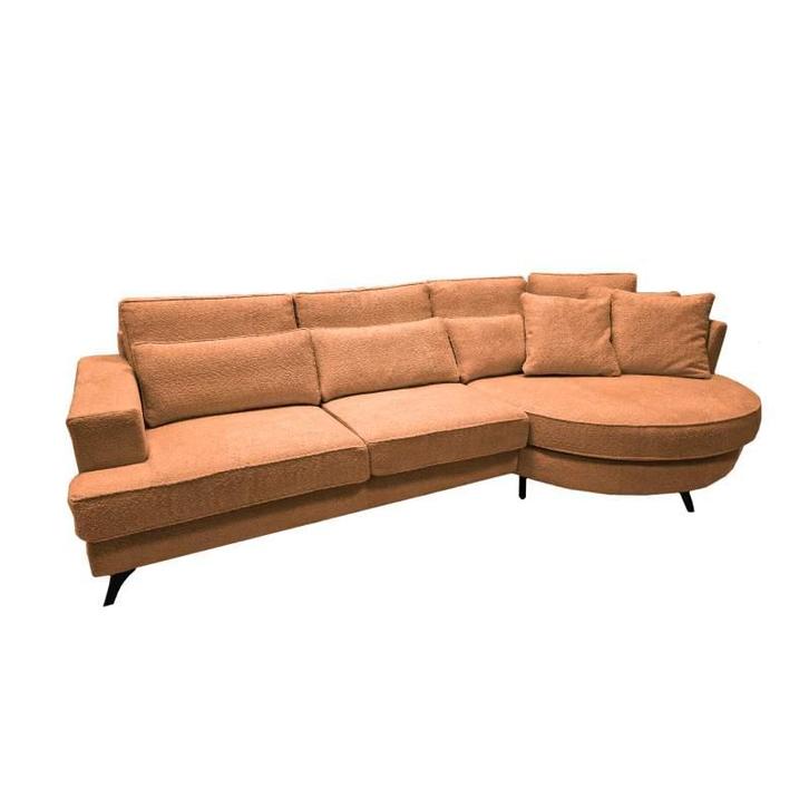 Loungebank Clinge - loungebanken - Cognac, Huis en Inrichting, Banken | Sofa's en Chaises Longues, Nieuw, Stof