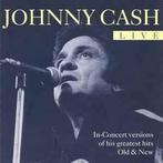 cd - Johnny Cash - Live, Zo goed als nieuw, Verzenden