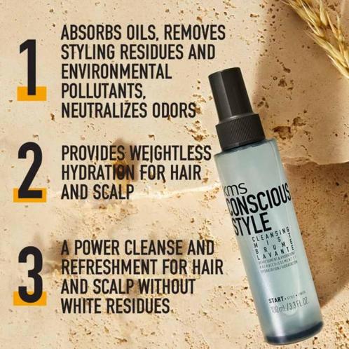 KMS Hair Conscious Style Cleansing Mist - 100ml, Sieraden, Tassen en Uiterlijk, Uiterlijk | Haarverzorging, Shampoo of Conditioner