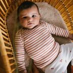 A Tiny Story-collectie Longsleeve stripe (terra), Kinderen en Baby's, Babykleding | Maat 50, Nieuw, A Tiny Story, Verzenden