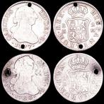 Spanje. Carlos III. 2 Reales España, Borbones - Pareja de 2