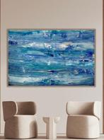 Stefanie Raus - Blau Türkis II 914 XXL, Antiek en Kunst