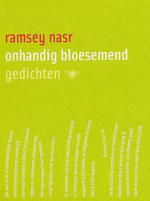 Onhandig bloesemend 9789023414292 Ramsey Nasr, Boeken, Gedichten en Poëzie, Zo goed als nieuw, Verzenden