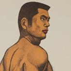 Enduring Majesty: A Lithograph from Mishima Gos Book of, Antiek en Kunst