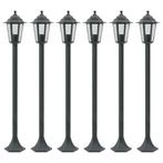vidaXL Paalverlichting voor tuin E27 110 cm aluminium, Verzenden, Nieuw