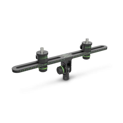 Gravity MSSTB01PRO T-bar voor 2 microfoons, Muziek en Instrumenten, Microfoons, Nieuw, Ophalen of Verzenden