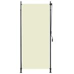 Zonwering 100x270cm creme | retourdeal 57% korting, Tuin en Terras, Overige typen, Nieuw, Ophalen of Verzenden, Minder dan 250 cm
