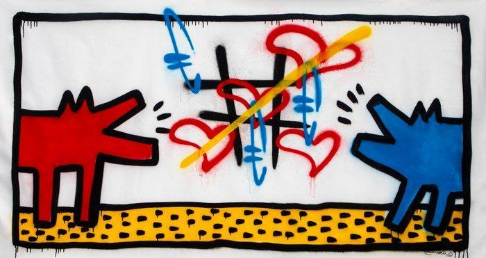 RAM - Vs Keith - Perfect Moments - XL size, Antiek en Kunst, Kunst | Schilderijen | Modern