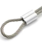 Klemhuls - voor 2mm draad - Per 5 stuks, Doe-het-zelf en Verbouw, IJzerwaren en Bevestigingsmiddelen, Ophalen of Verzenden, Nieuw