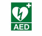Sticker AED, Diversen, Verpleegmiddelen, Verzenden, Nieuw