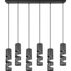 LED Hanglamp - Trion Meser - GU10 Fitting - 6-lichts -, Huis en Inrichting, Lampen | Hanglampen, Ophalen of Verzenden, Nieuw, Metaal