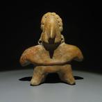 Nayarit, West-Mexico Terracotta Antropomorfe figuur. 200