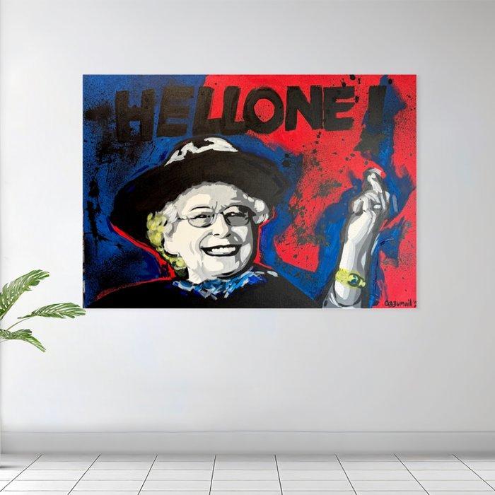 Azzurra Lo Bello - Street Queen – #HELLONE” | Queen, Antiek en Kunst, Kunst | Schilderijen | Modern