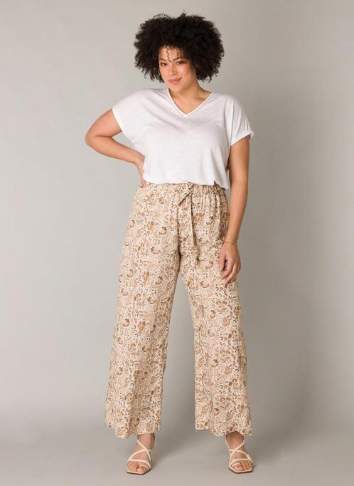 YESTA broek Havana Maat:, Kleding | Dames, Broeken en Pantalons, Overige kleuren, Nieuw, Verzenden