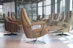 Relaxfauteuil leer Gealux Twinz TW-6005 3 motoren met accu, Ophalen of Verzenden, Nieuw, Leer, Design made in Holland