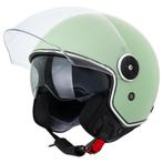 VINZ Tobia - Mint, Motoren, Kleding | Motorhelmen, Verzenden, Nieuw met kaartje, XS, Jethelm