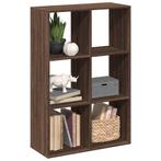 vidaXL Kamerscherm / boekenkast 69,5x29x103,5 cm hout bruin, Verzenden, Nieuw, Overige houtsoorten