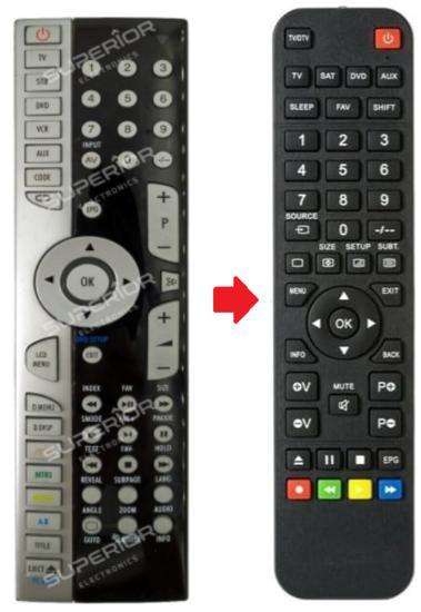 Medion MSN40032570 afstandsbediening, Audio, Tv en Foto, Afstandsbedieningen, Verzenden