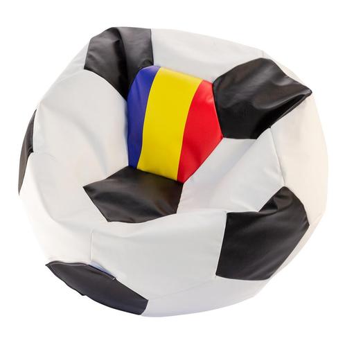 Voetbal zitzak - EURO 2024 - maat L - Ø 90 cm - Roemenie, Huis en Inrichting, Zitzakken, Nieuw, Ophalen of Verzenden